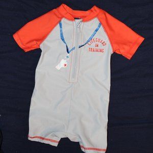 12mo Carter's one piece rashguard